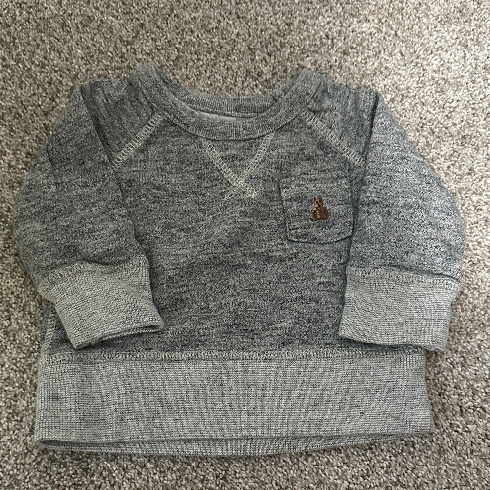 GAP Heather Gray Kids Sweatshirt